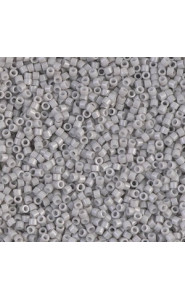 Miyuki delica beads 15/0 - Opaque light smoke DBS-1498